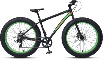 WYNN Fatbike 26 Zoll FAT2.0 schwarz-orange Rahmenhöhe 46 cm 7 Gänge mech. Scheibenbremse